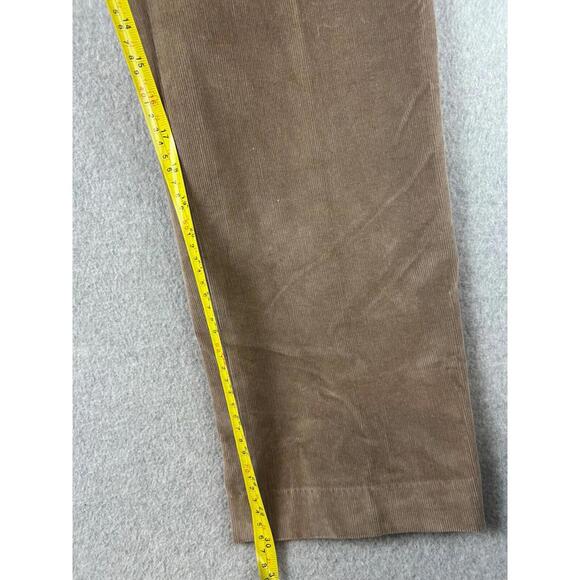 Rafaella Womens Corduroy Pants Size 10 Relaxed Fit All Straight Leg - Picture 11 of 11